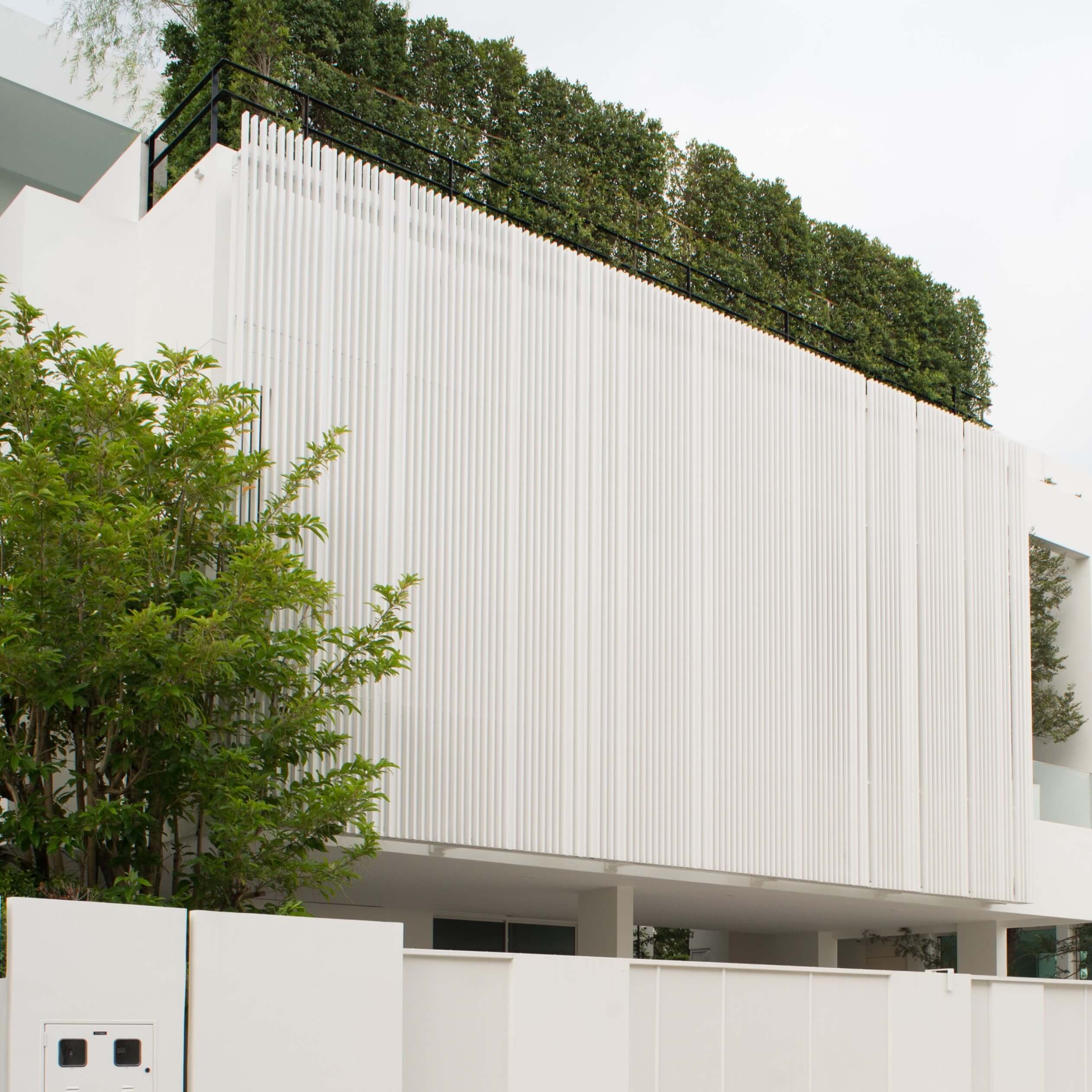 ระแนง แผงบังตา (Batten/Louver/Façade)