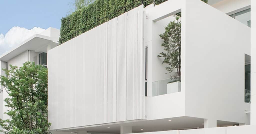 เลือก Facade อลูมิเนียม แบบไหนให้บ้านสวย ดูดี? รู้จัก ALNEX ดีไซน์เรียบหรู ทนแดดฝน ใช้งานได้ยาวนานกว่า 10 ปี
