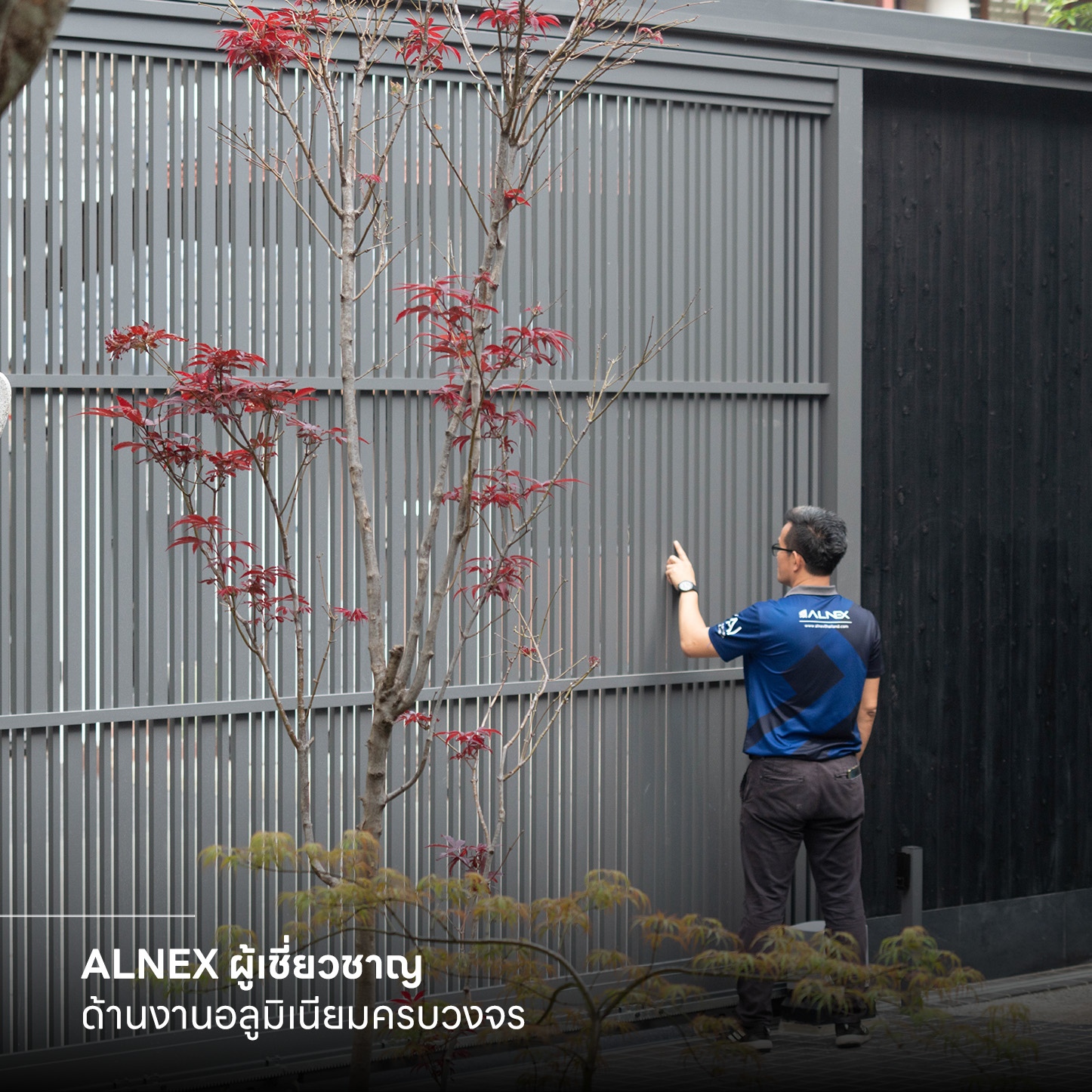 ประตูรั้วอลูมิเนียม ราคา