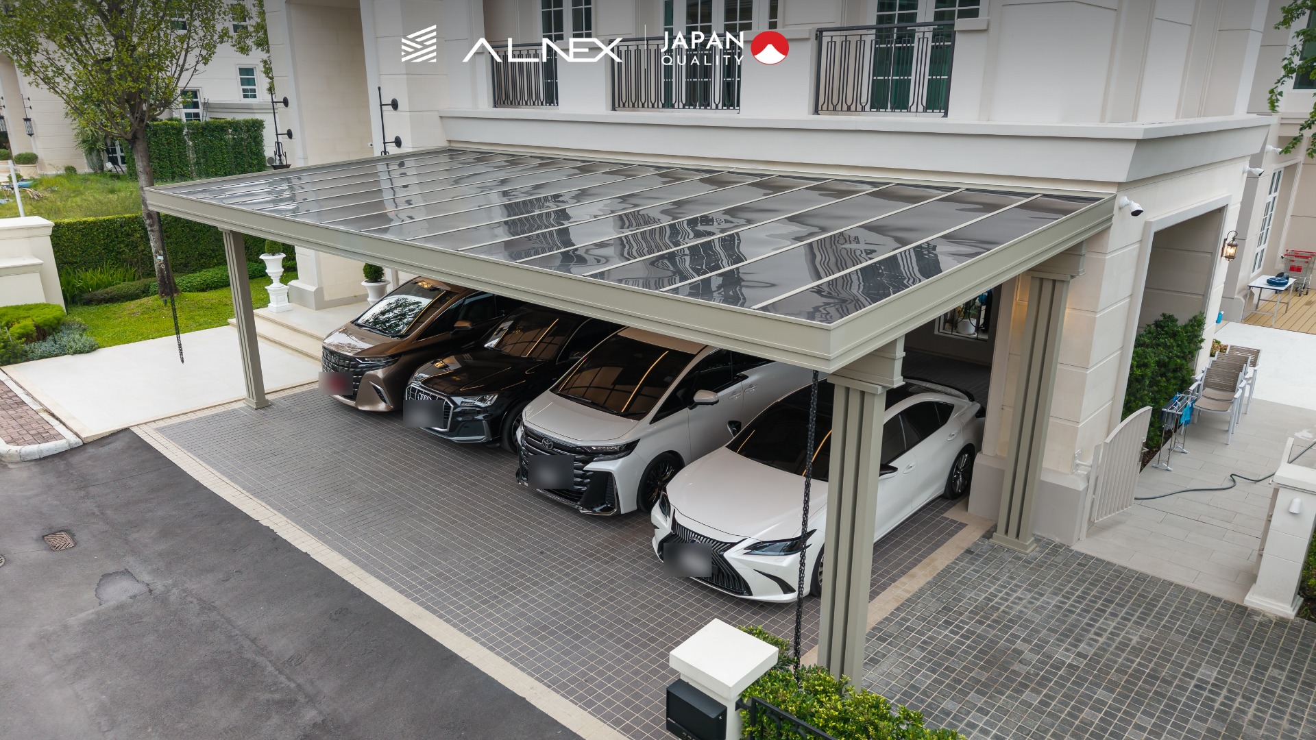 Carport แผ่นโพลี